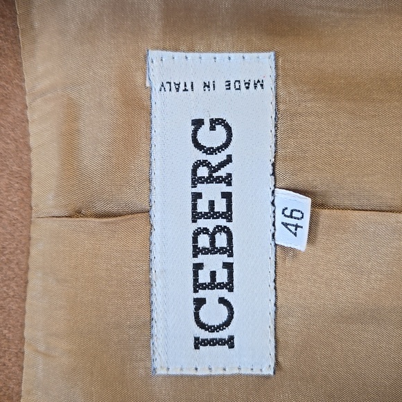 Vintage Iceberg Wool And Cashmere Double Breasted Blazer - Picture 10 of 17